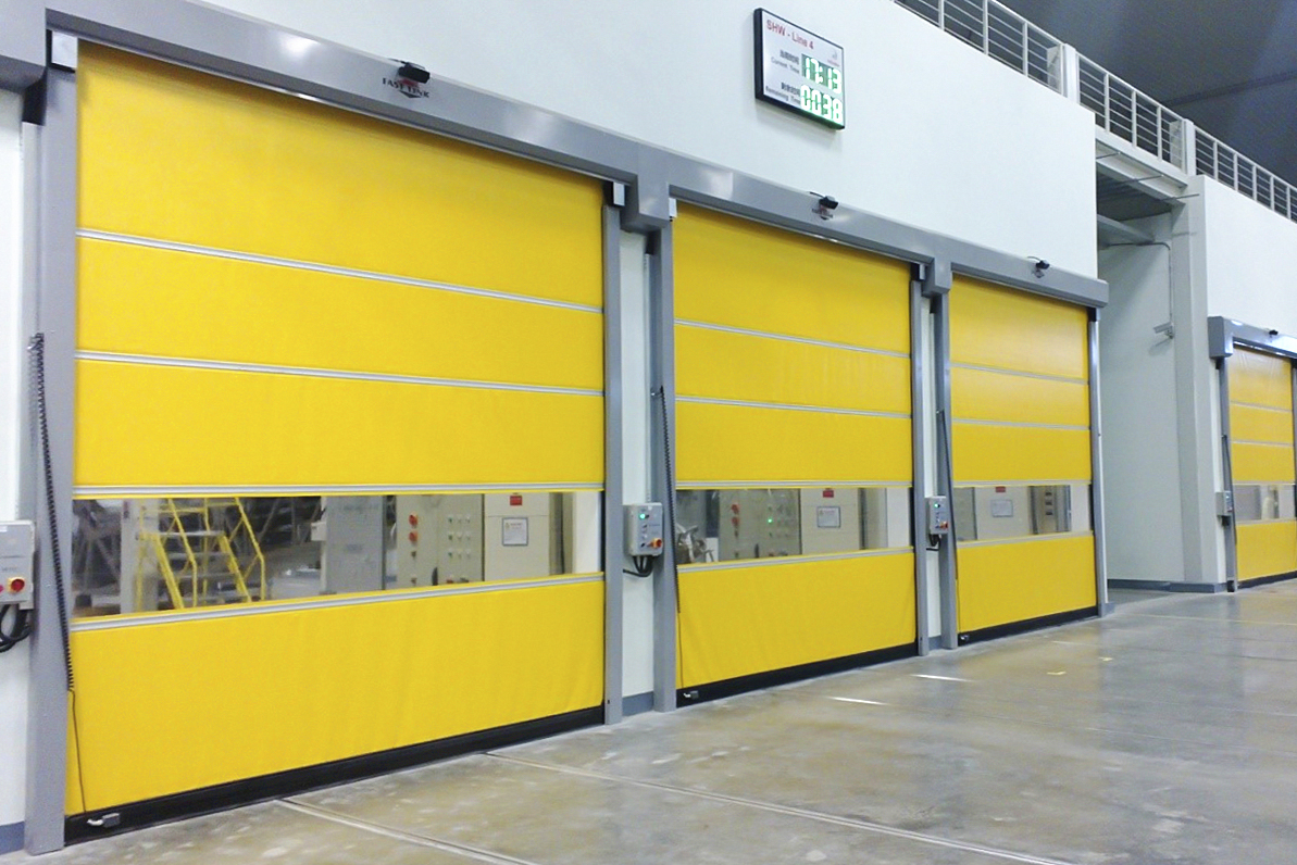 High-speed doors
